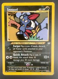 Sneasel mazzo Neo Revelation