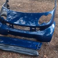 Carene plastiche smart cabrio 450 blu muso 1 serie