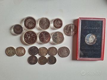 Monete in argento da collezione 