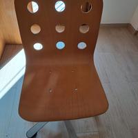 Sedia con rotelle Ikea