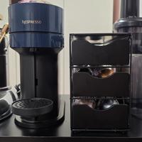 Macchina caffè Nespresso Vertuo Next + Cassetti