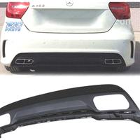 DIFFUSORE MERCEDES CLASSE A W176 12-18 LOOK AMG A4