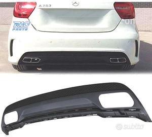 DIFFUSORE MERCEDES CLASSE A W176 12-18 LOOK AMG A4