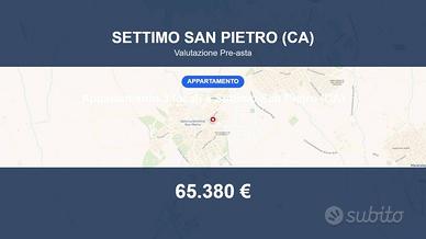 Immobile in asta di 95 m² a Settimo San Pietro
