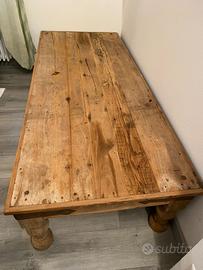 Tavolo/base letto indiano antico