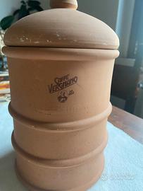 Contenitore caffe di terra cotta