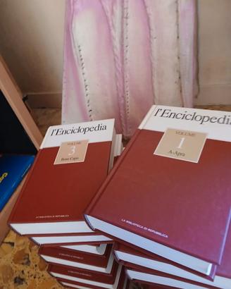 enciclopedia la biblioteca di repubblica