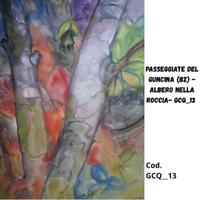 PASSEGGIATE DEL GUNCINA (BZ) -albero nella roccia-