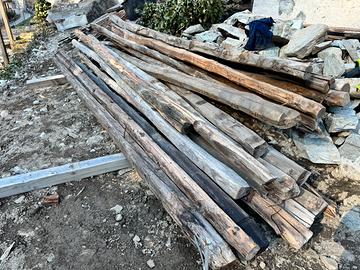 Travi larice antichi