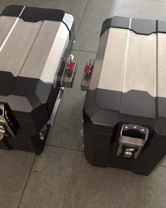 Coppia valigie 47/41 litri carbonio Bmw R 1250 Gs