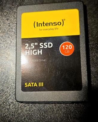 Intenso SSD 120gb come nuovo