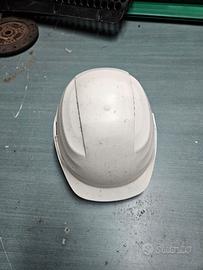 Casco Antinfortunistico Bianco con Visiera Protett