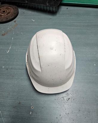 Casco Antinfortunistico Bianco con Visiera Protett
