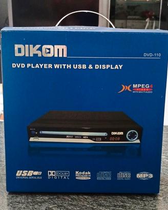 Due lettori DVD Mp3 DIKOM