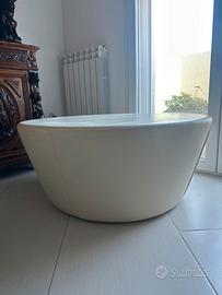 Pouf in pelle
