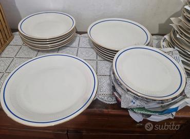 Servizio piatti  vintage Tognana in porcellana