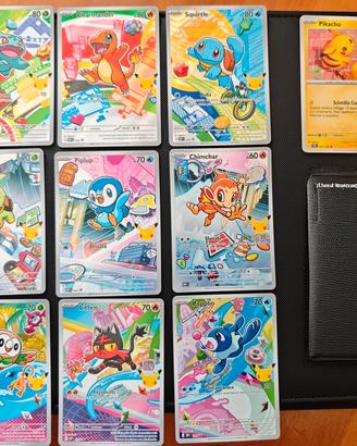LOTTO CARTE POKÉMON  30 Celebration ANNIVERSARIO 