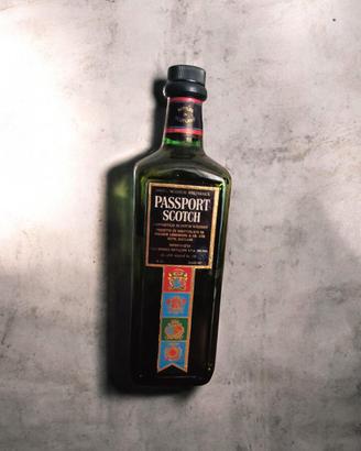 Whisky Passport Scotch Vintage Raro Anni 70