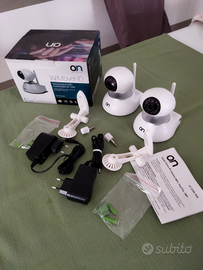 Coppia telecamere IP wifi motorizzate O.N