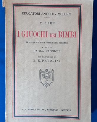 i giuochi dei bimbi di Y.Hirn