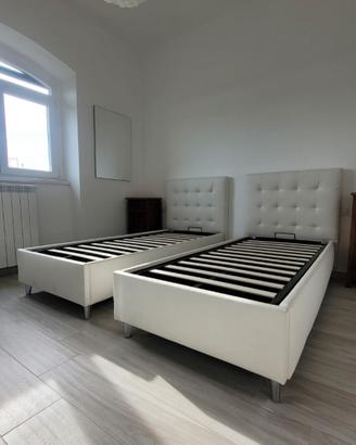 Letto singolo con contenitore