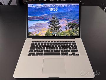 Macbook Pro 15 Retina - MacOS e WIN 11 PRO