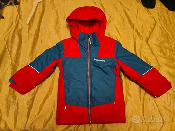 Giacca sci bambino 4-5 anni Columbia Snow More