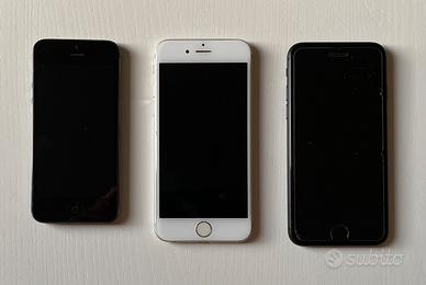 Lotto iPhone 5, 6 e 7 – per pezzi di ricambio