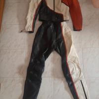 tuta moto vintage