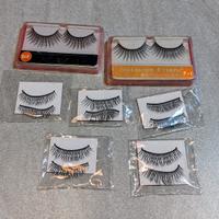 Lotto Set 7 paia di ciglia finte trucco