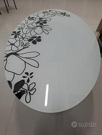 Tavolo da pranzo in vetro