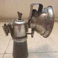 Fanale a carburo per motocicletta 