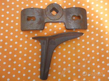 Antico Battisuola Ghisa con Base