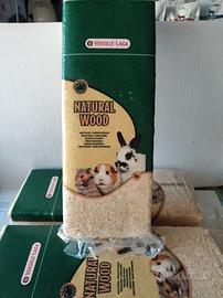 2 pezzi truciolo legno per lettiera conigli nani
