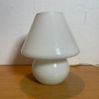 Lampada Vetro Fungo Vintage Anni70 Design
