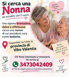 Badante h24 per nonna