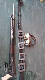 Maschera ficile e pesi