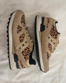 Scarpe Saucony shadow leopardate