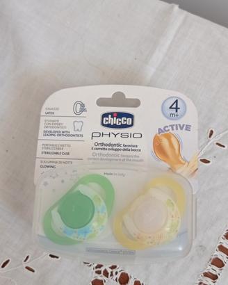 Coppia Ciucci neonato Chicco Physio 4m+