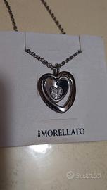 Collana Morellato cuore con brillantini