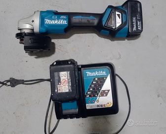 makita smerigliatrice angolare 18v