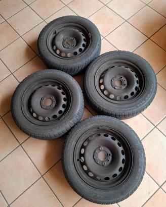 Gomme invernali complete per 500 175/65 R 14
