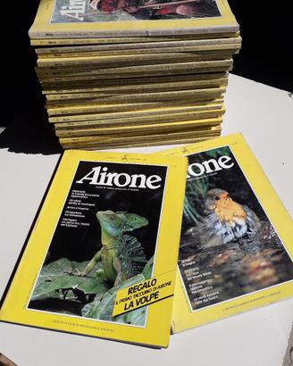 Airone mensile anni '80 dal n.30 al n.57