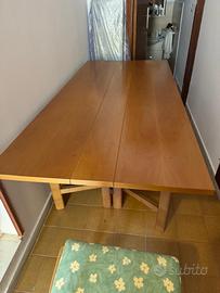 Tavolo In legno pieghevole  Foppapedretti