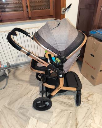 Passeggino TRIS Kikkaboo Irene 3 in 1