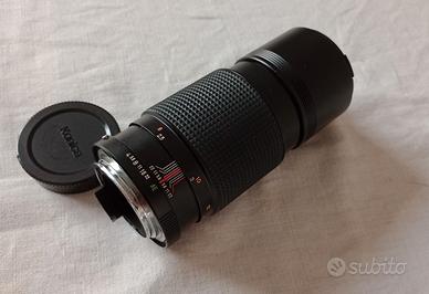 Obbiettivo Konica 200 mm