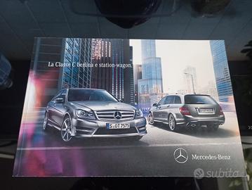 depliant brochure Mercedes classe C 2012