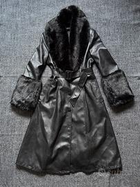 Trench con collo ecopelliccia Aniye By