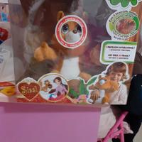 Peluche bambina morbido scoiattolo interattivo Nut