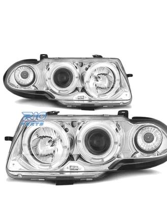 FARI OCCHI ANGEL OPEL ASTRA F 91-94 CROMATI